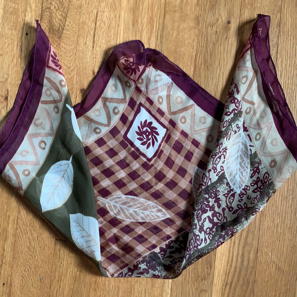 Fall π π Colors Neckerchief - Picture 2 of 4